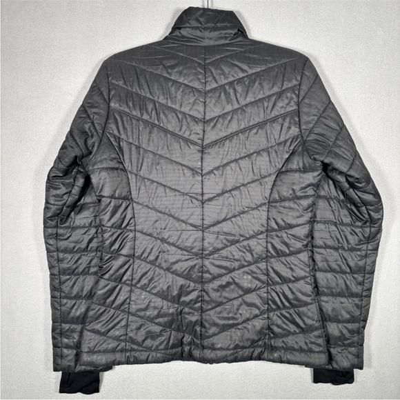 Columbia Jacket Women Small Black Powder Lite Insulated Lightweight Omni Heat - Picture 13 of 14
